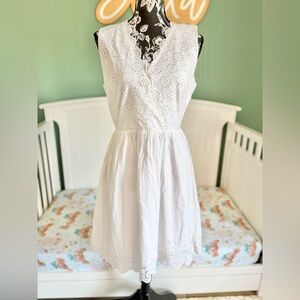 J.Crew size 4 eyelet summer dress